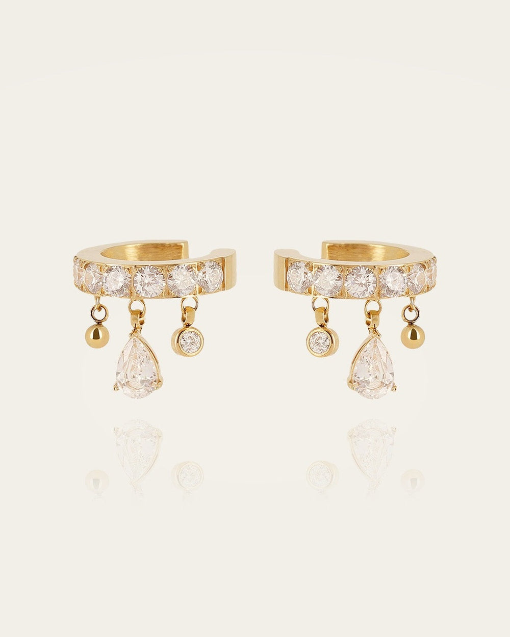 Earcuffs Casalini (Acier doré)