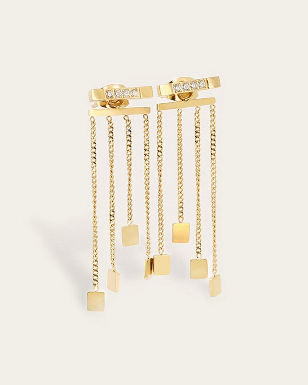 Mayfair Earrings (Gold-plated steel)