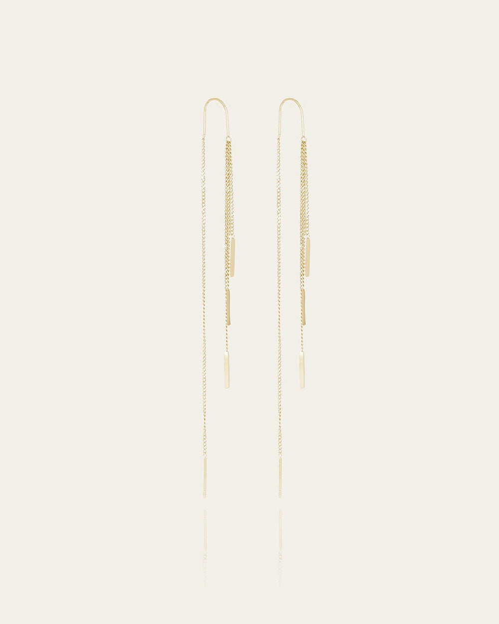 Bonito earrings (Gold-plated steel)