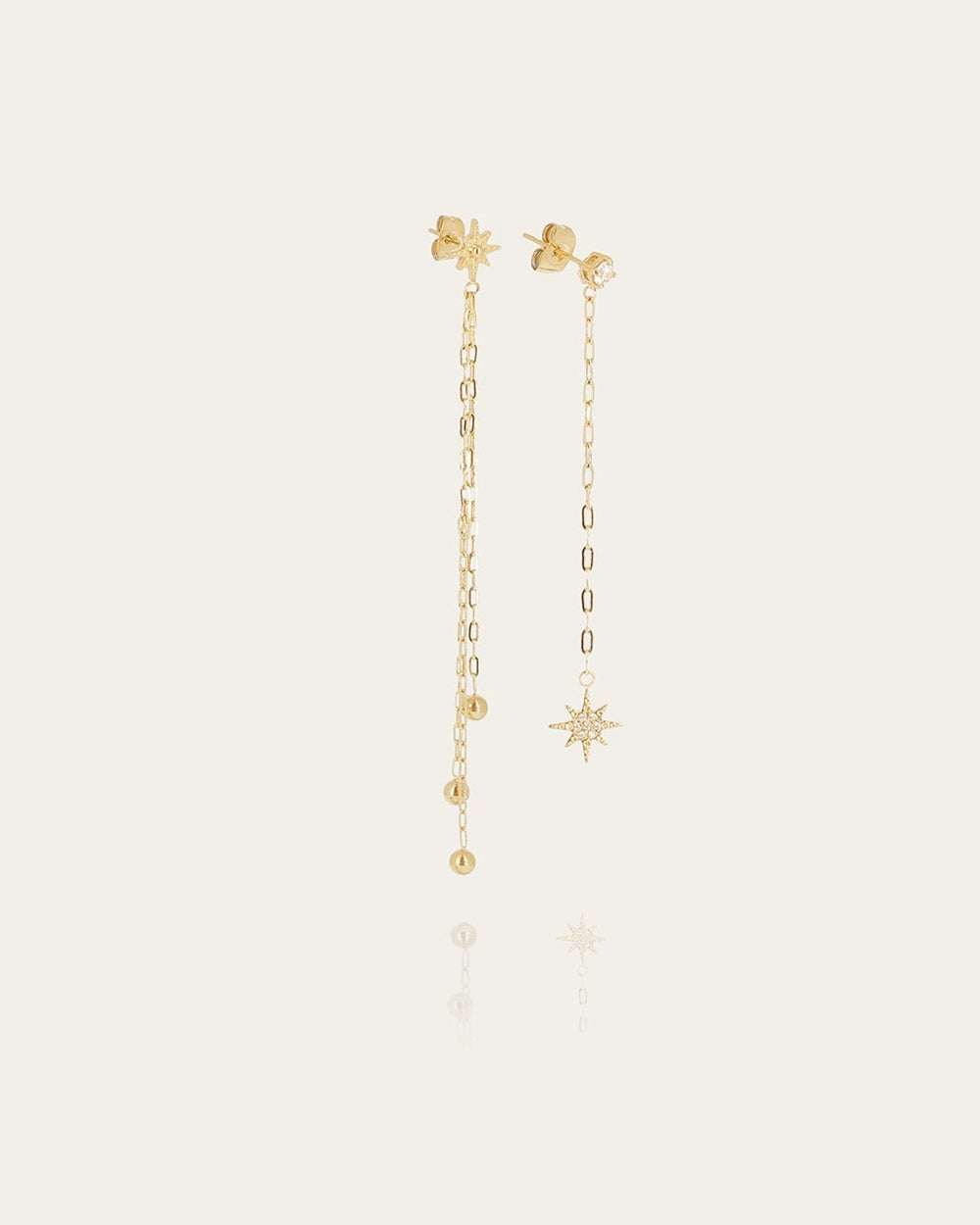 Earrings Calama (Gold-plated steel)