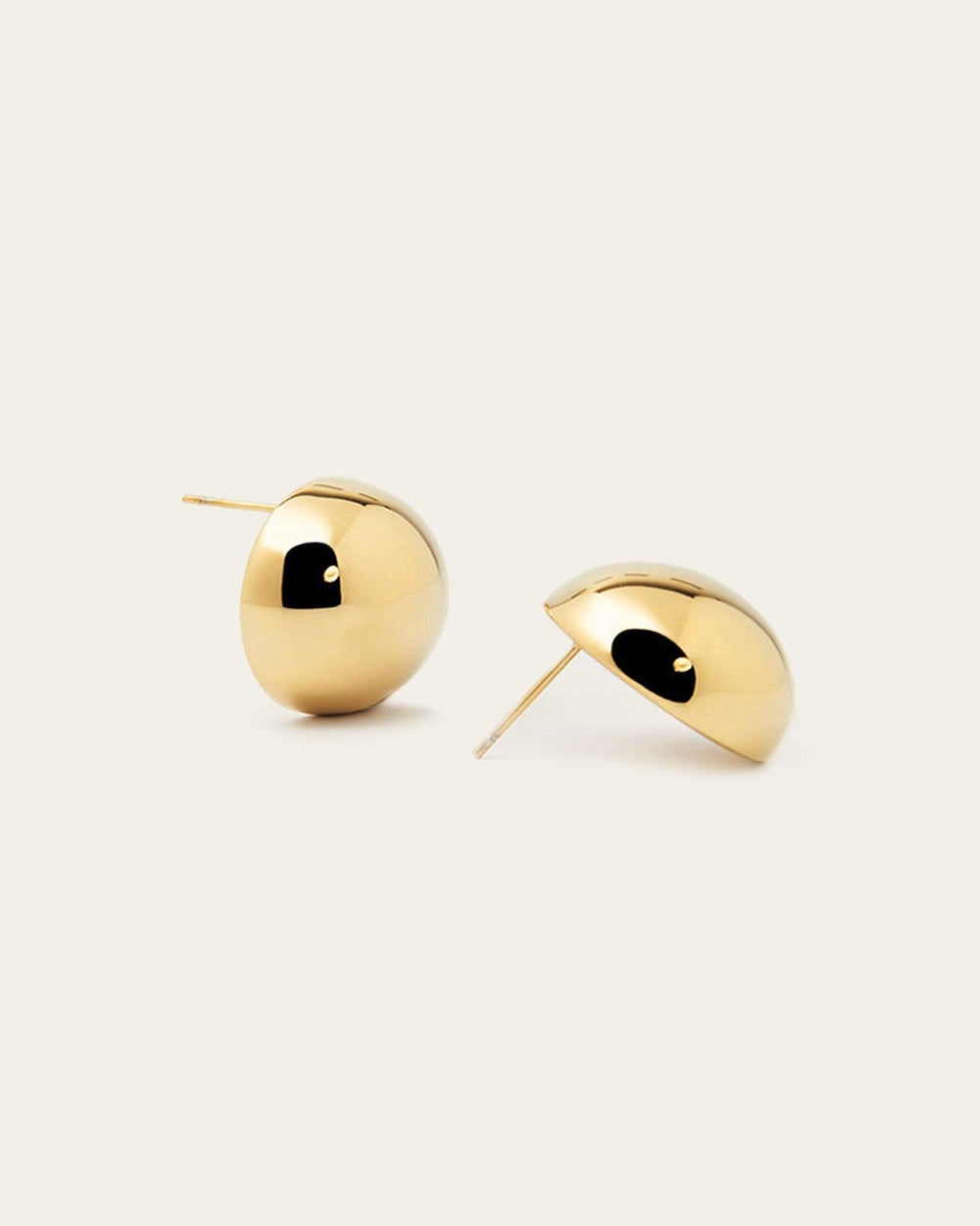 Boucles d'oreilles Boulia (Acier dore)