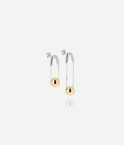 Boucles d'oreilles Charmante (Acier)