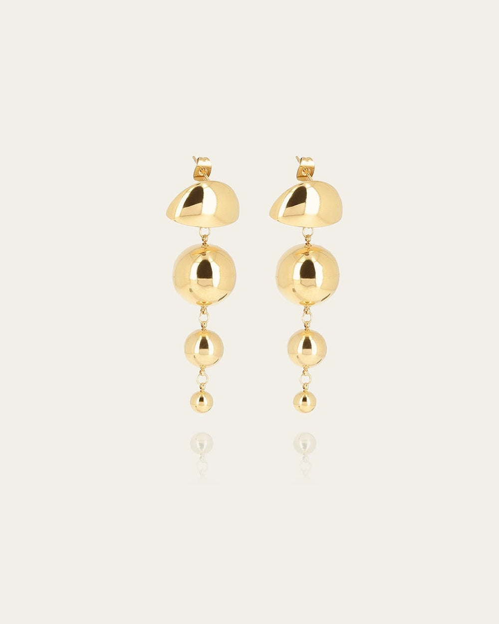 Mystique Earrings (Gold-plated Steel)