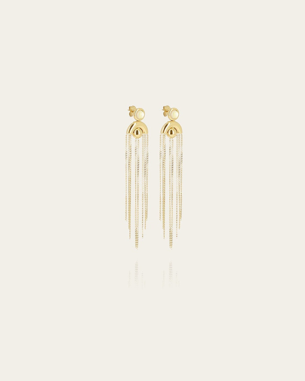 Keny earrings (Gold-plated steel)