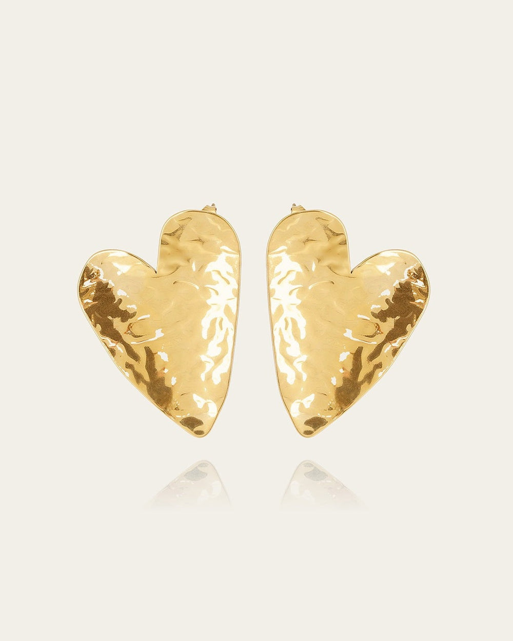 Coracao Earrings (Gold-plated Steel)