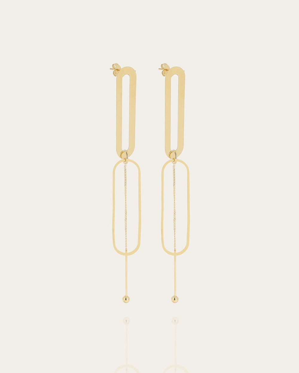 Rebel Earrings (Gold-plated Steel)