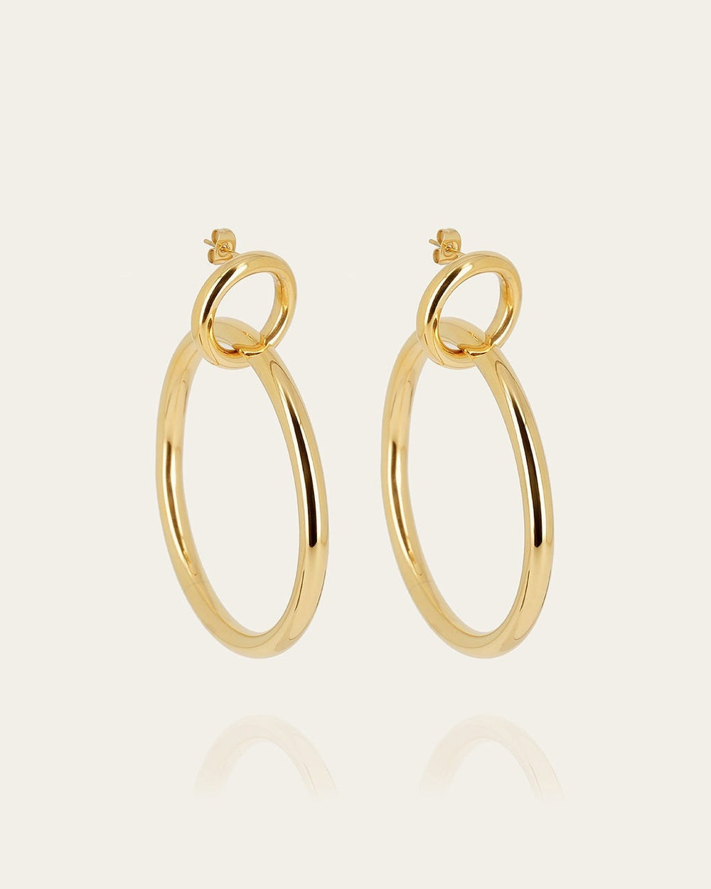 Adiga Earrings (Gold-plated steel)