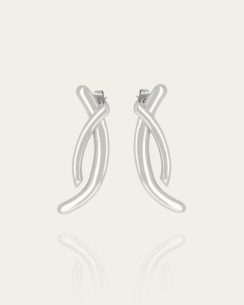 Apion Earrings (Steel)