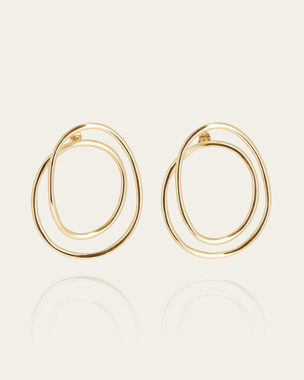 Vasia Earrings (Gold-plated Steel)