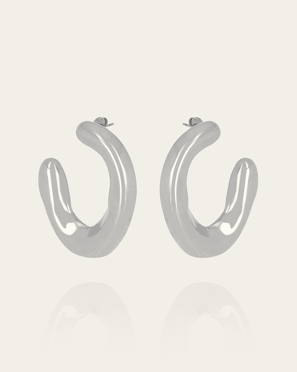 Tancredi Earrings (Steel)