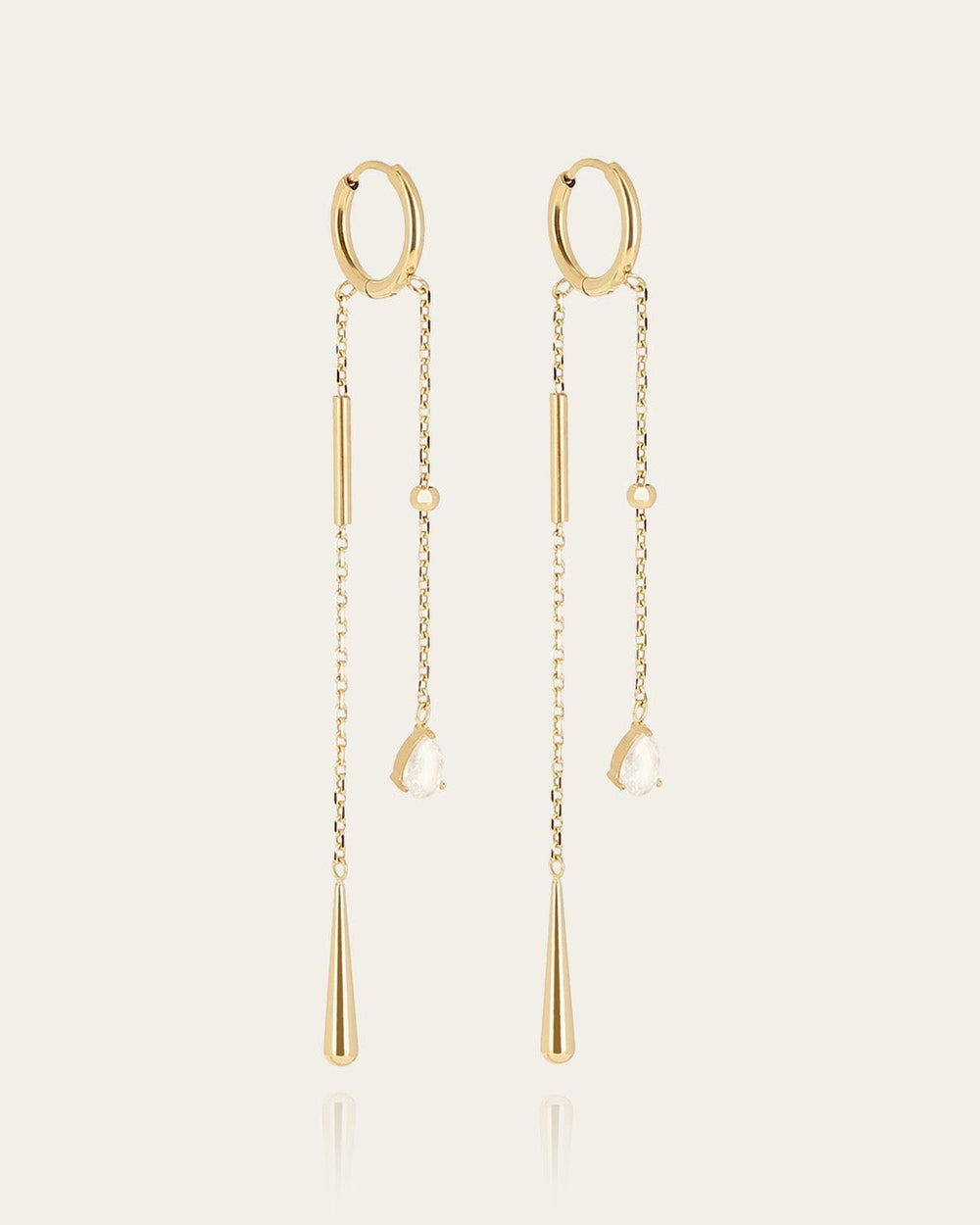 Orlya Earrings (Gold-plated Steel)