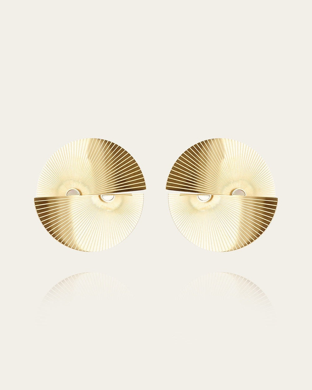 Neebla Earrings (Gold-plated steel)