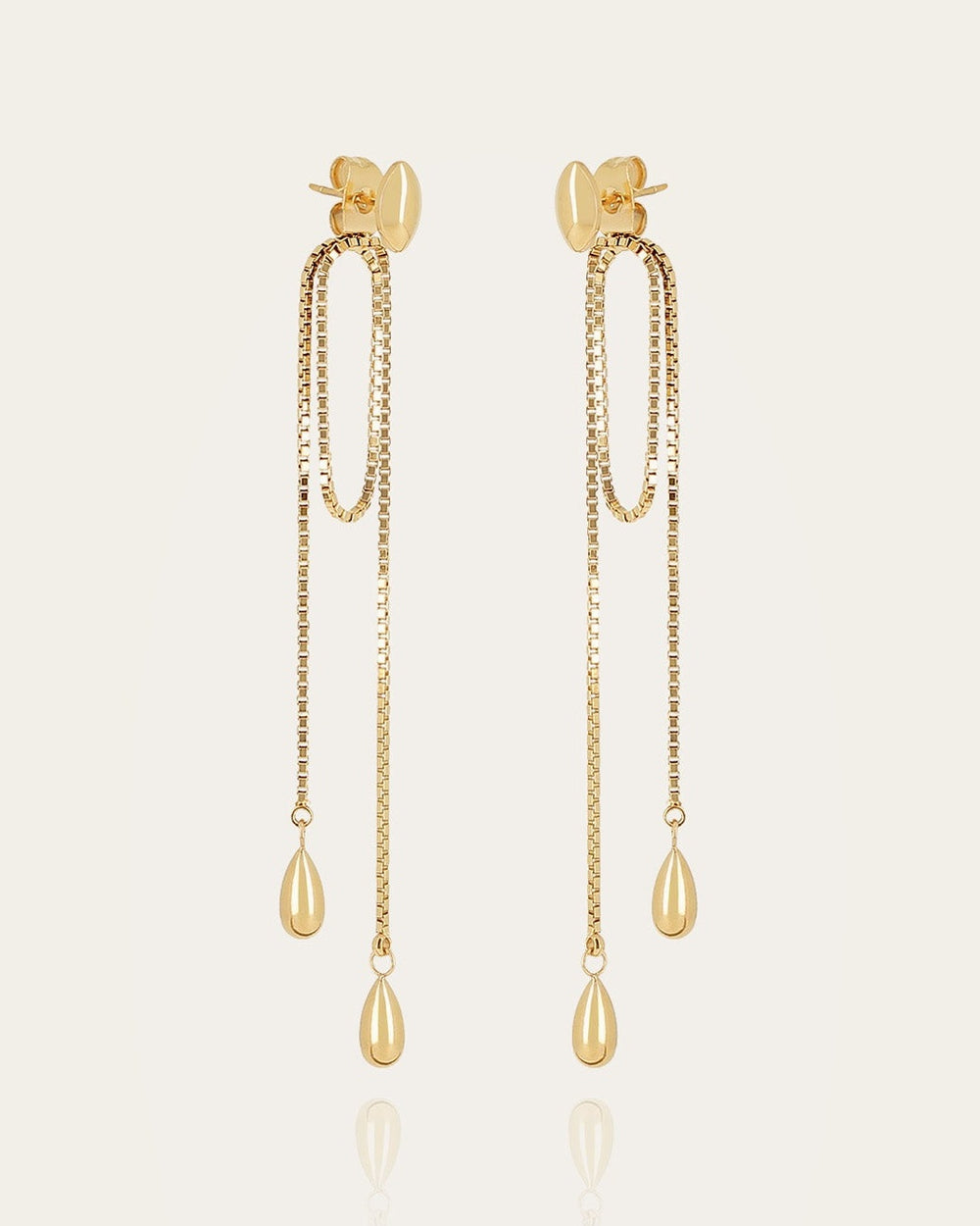 Aradeo Earrings (Gold-plated steel)