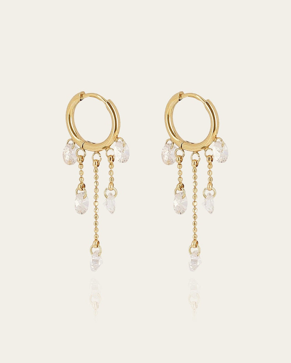 Molfetta Earrings (Gold-plated steel)