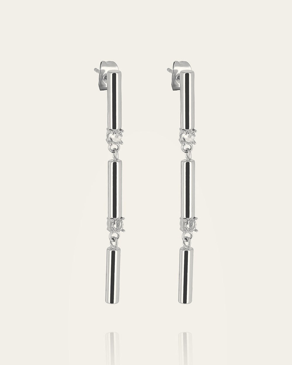 Arbori Earrings (Steel)