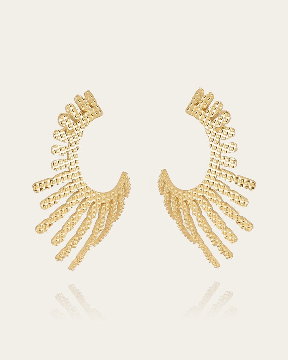 Banaue Earrings (Gold-plated steel)