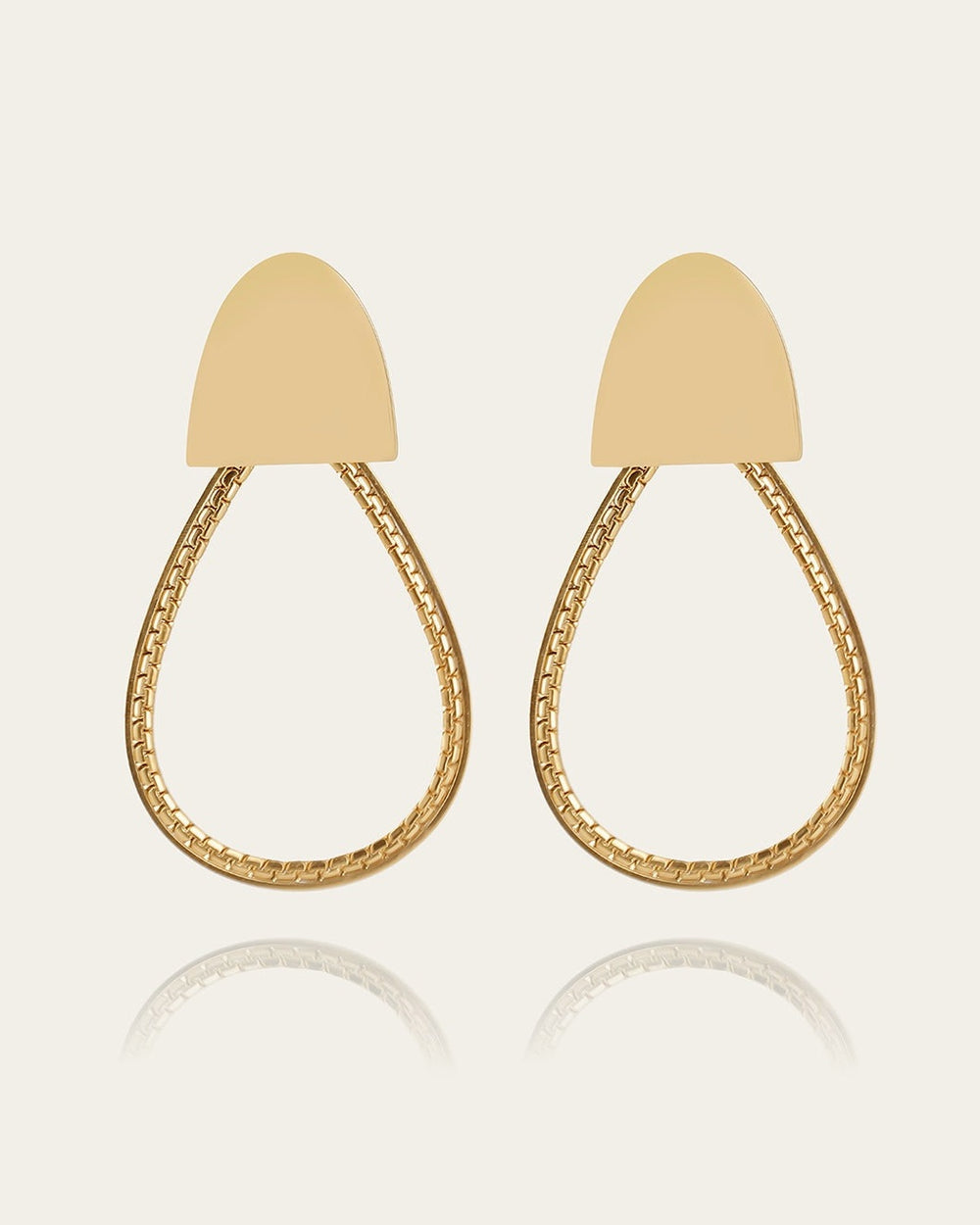 Théoline Earrings (Gold-Plated Steel)