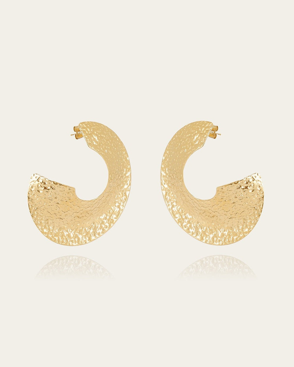 Iri Earrings (Gold Steel)