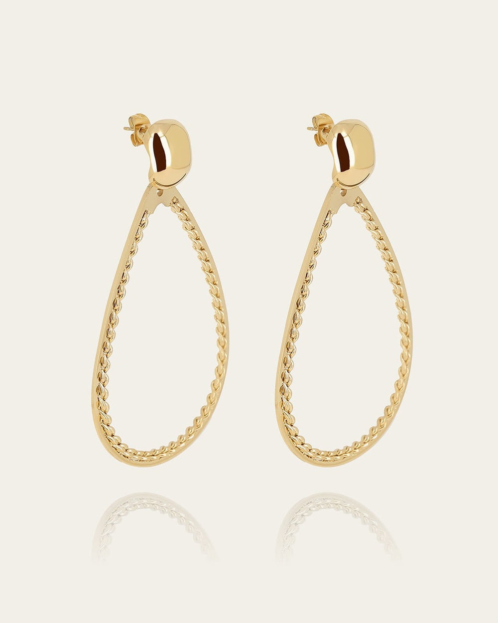 Arkan Earrings (Gold-Plated Steel)