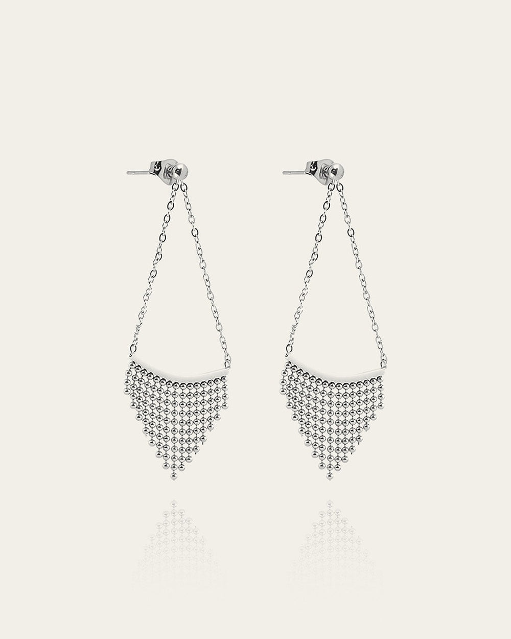 Pagne Earrings (Steel)