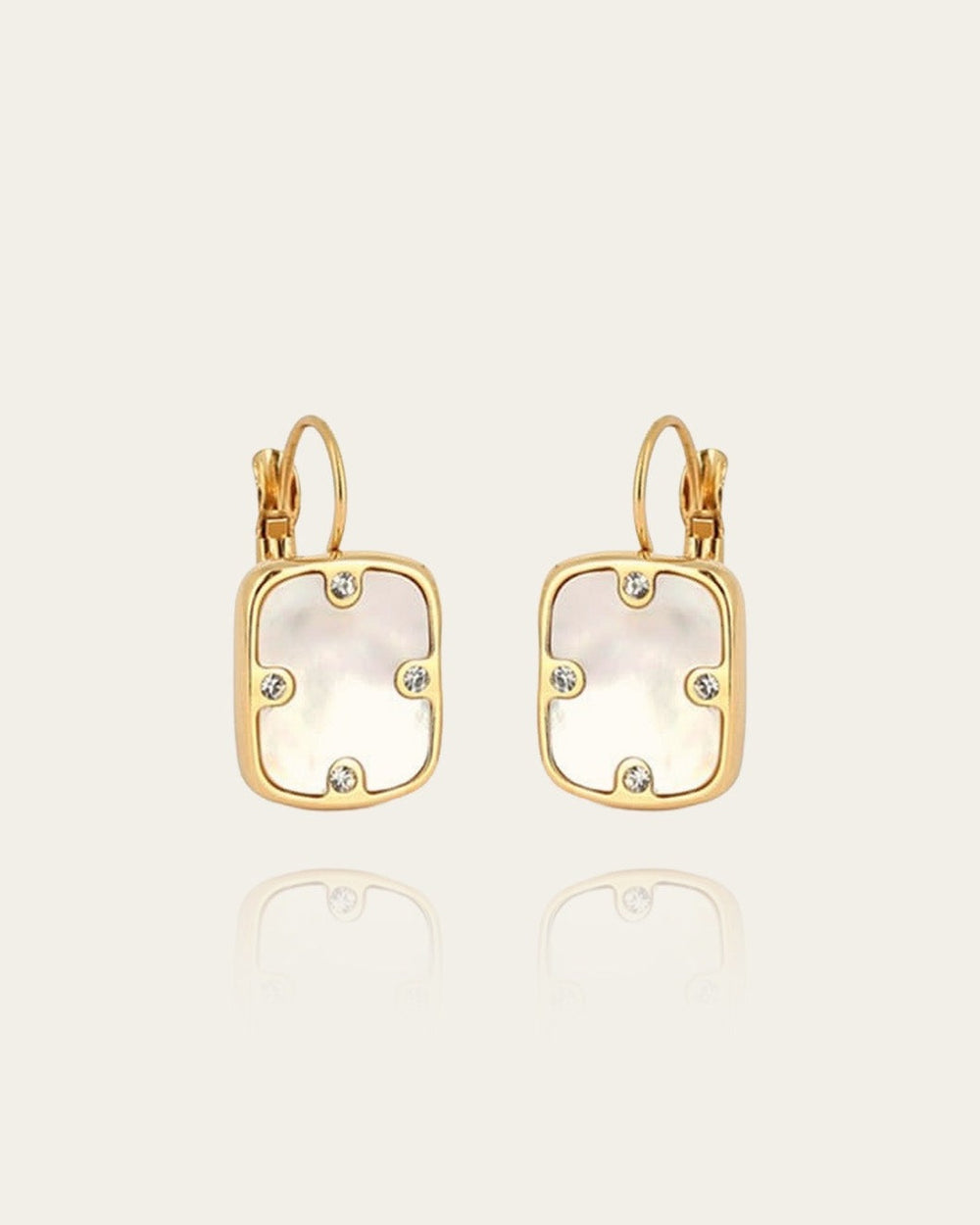 Alicia Earrings (Gold-plated steel)