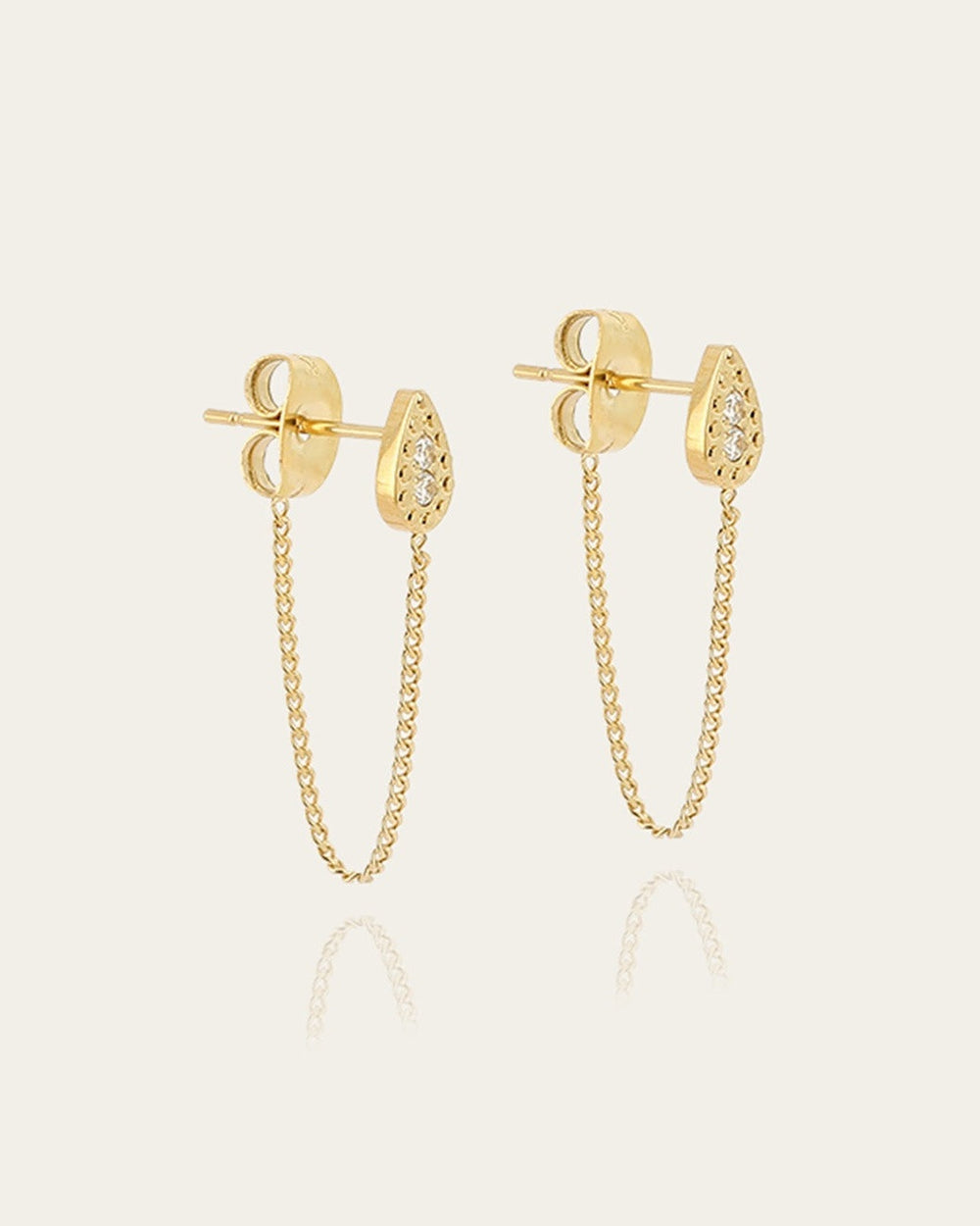 Nova Earrings (Gold-plated steel)