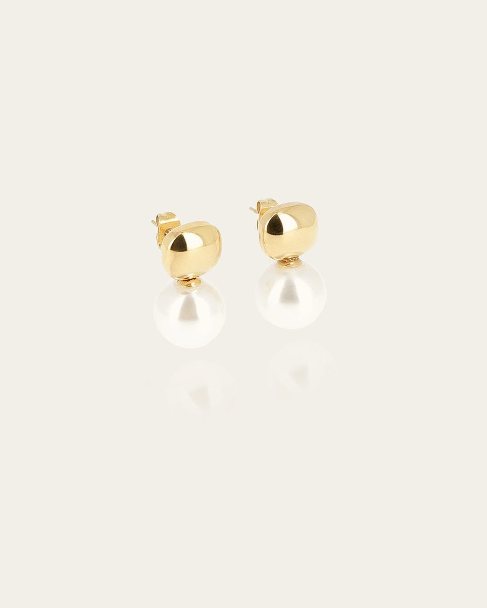 Leodie earrings (Gold-plated steel)