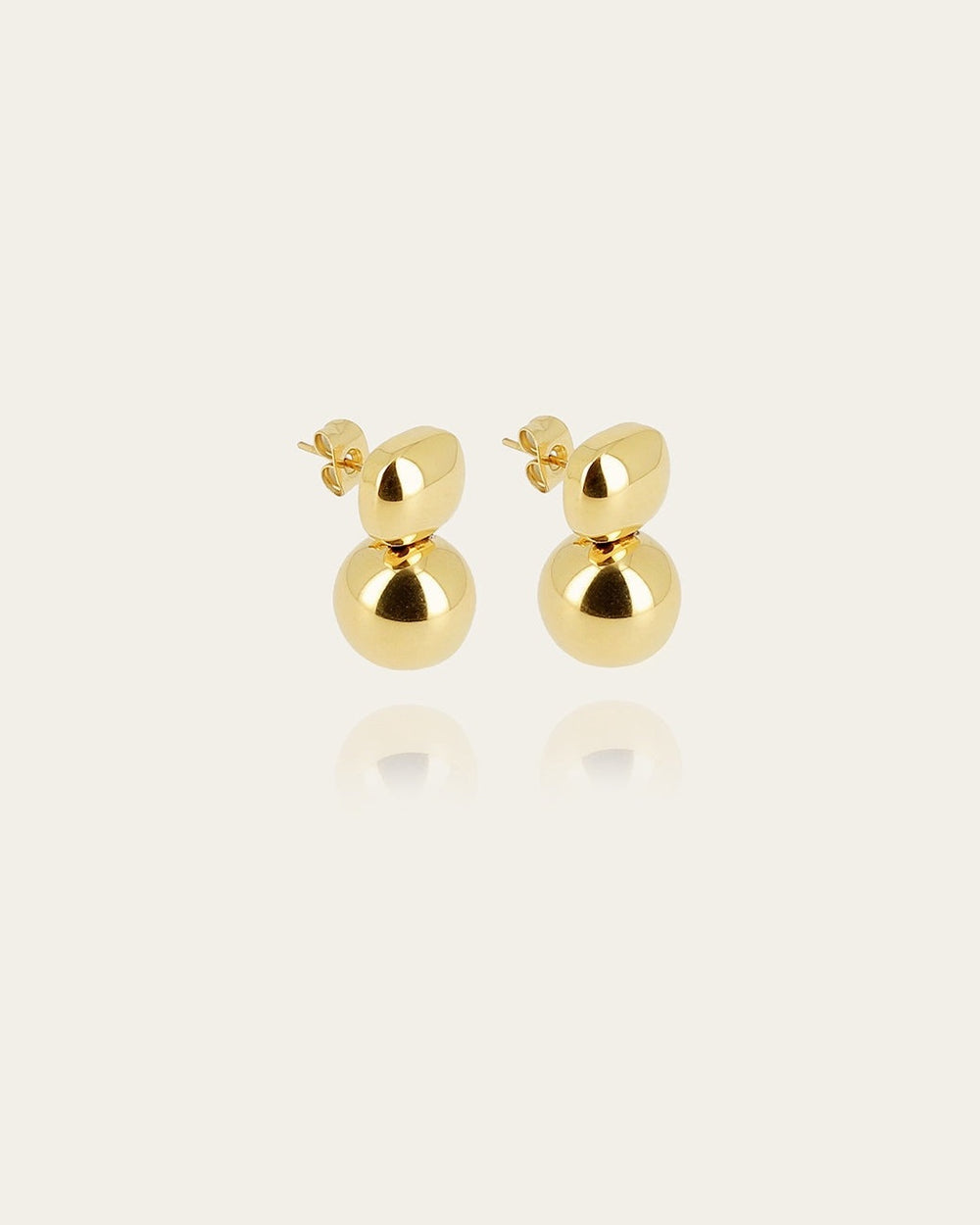 Lenka earrings (Gold-plated steel)