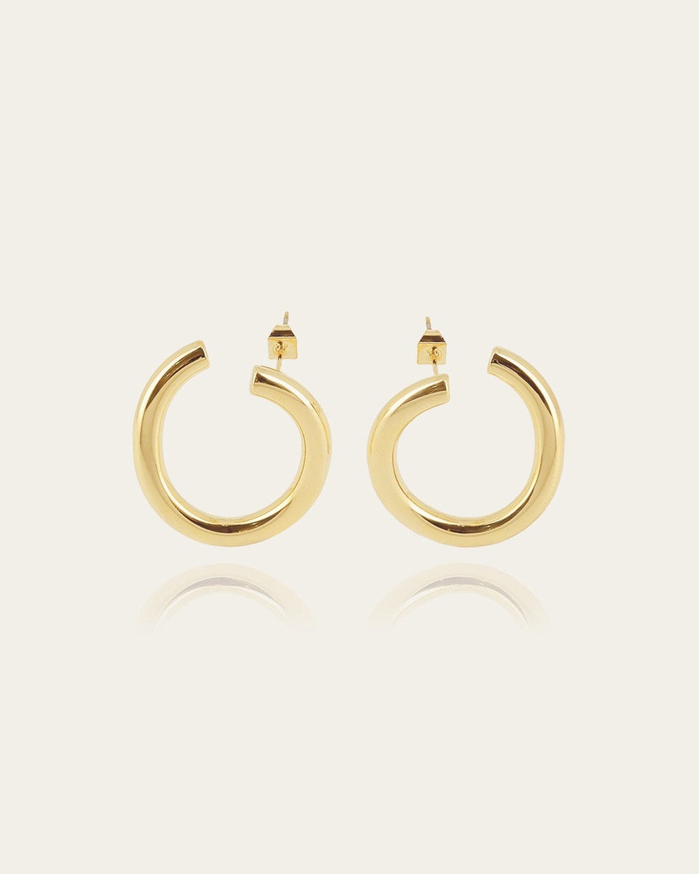 Mimos Earrings (Gold-plated Steel)