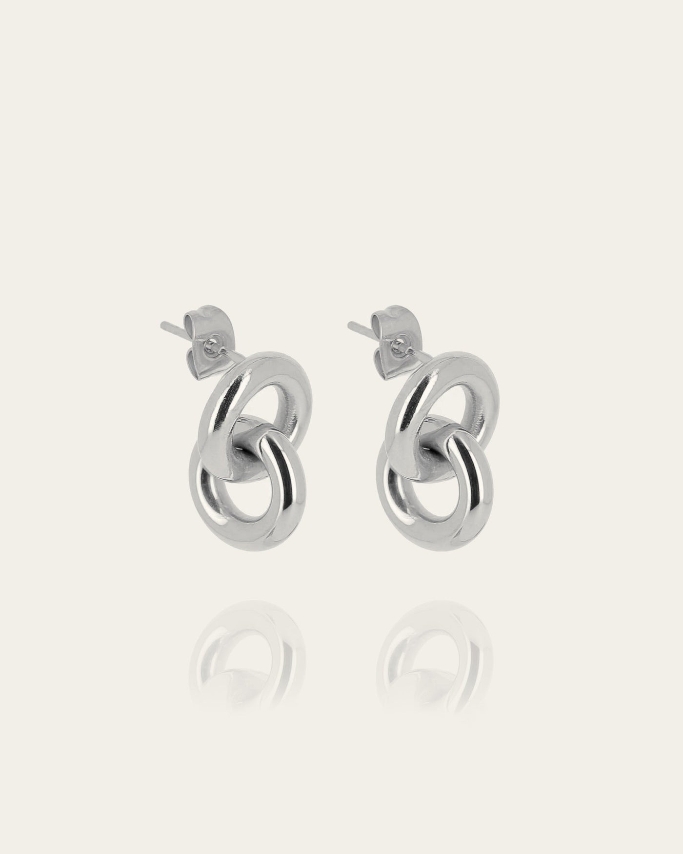Boucles d'oreilles Menti (Acier)