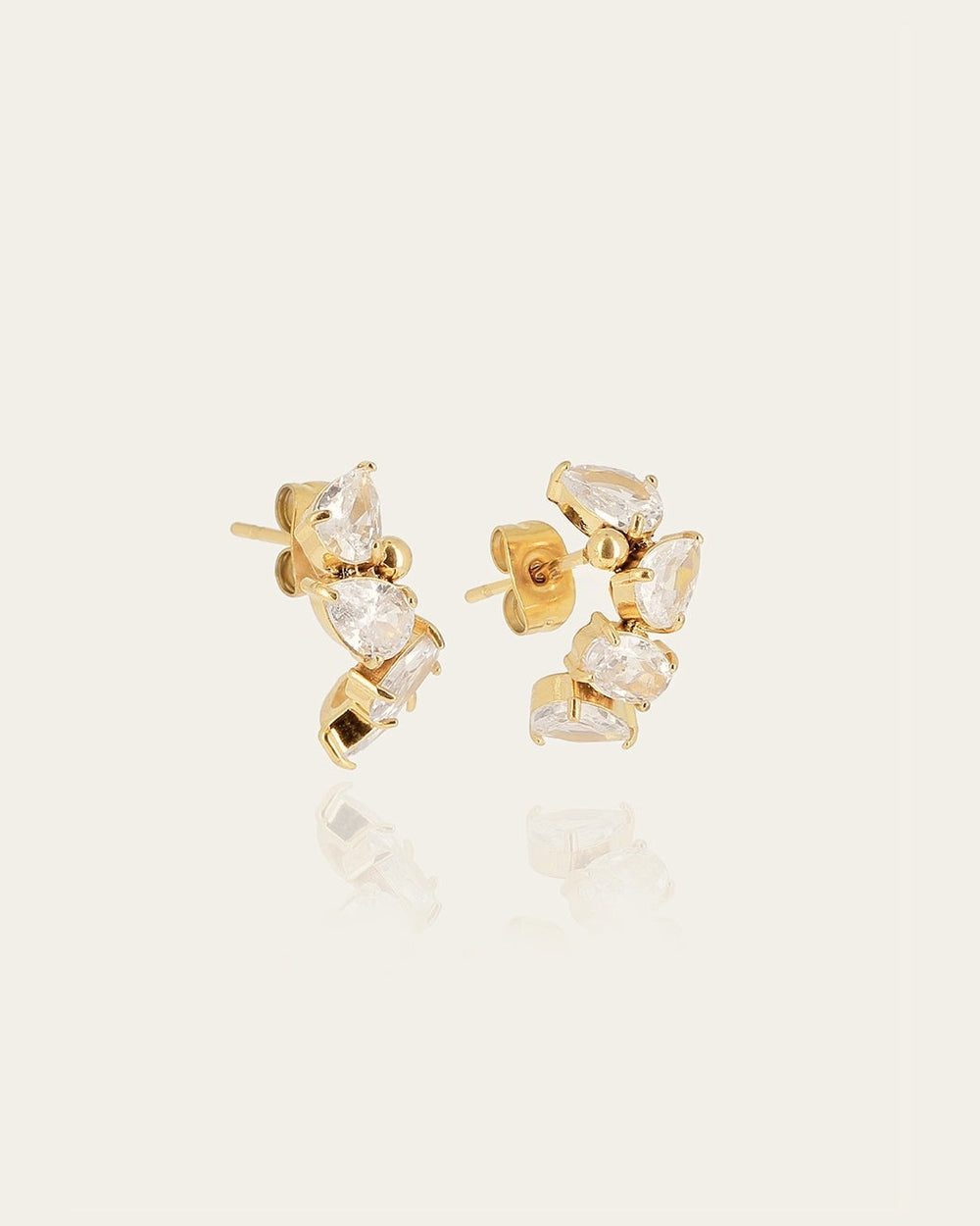 Cosia Earrings (Gold-plated Steel)