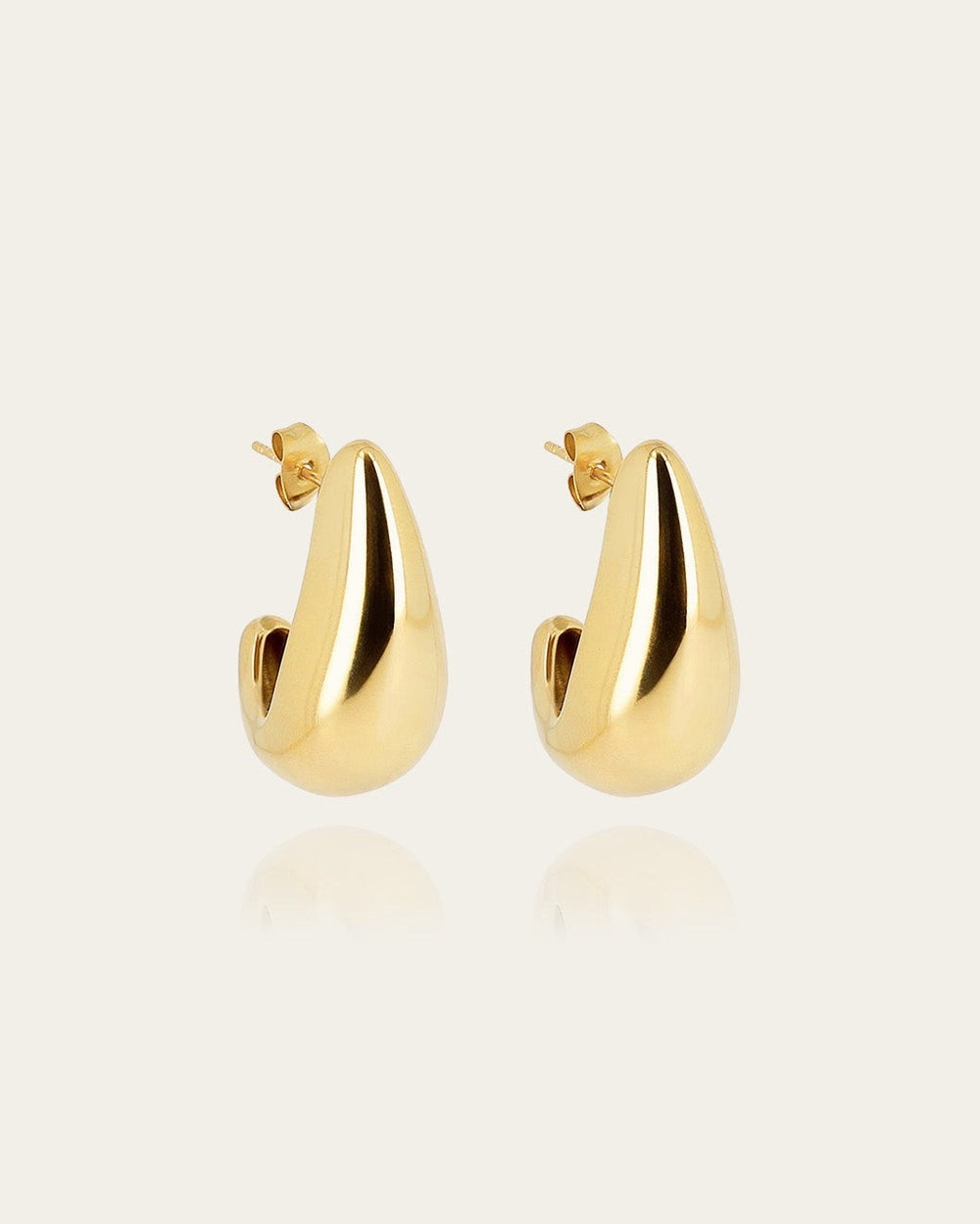 Agua Earrings (Gold-plated Steel)