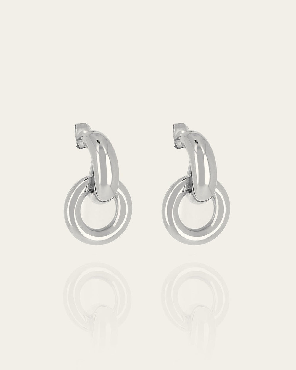 Boucles d'oreilles Dina (Acier)