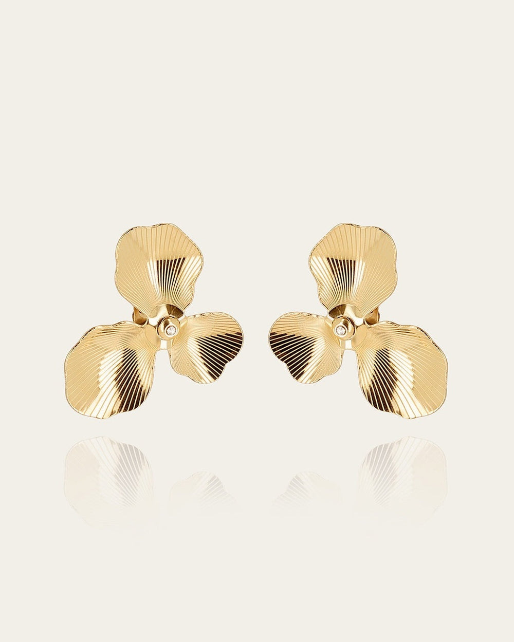 Kayna Earrings (Gold-plated Steel)