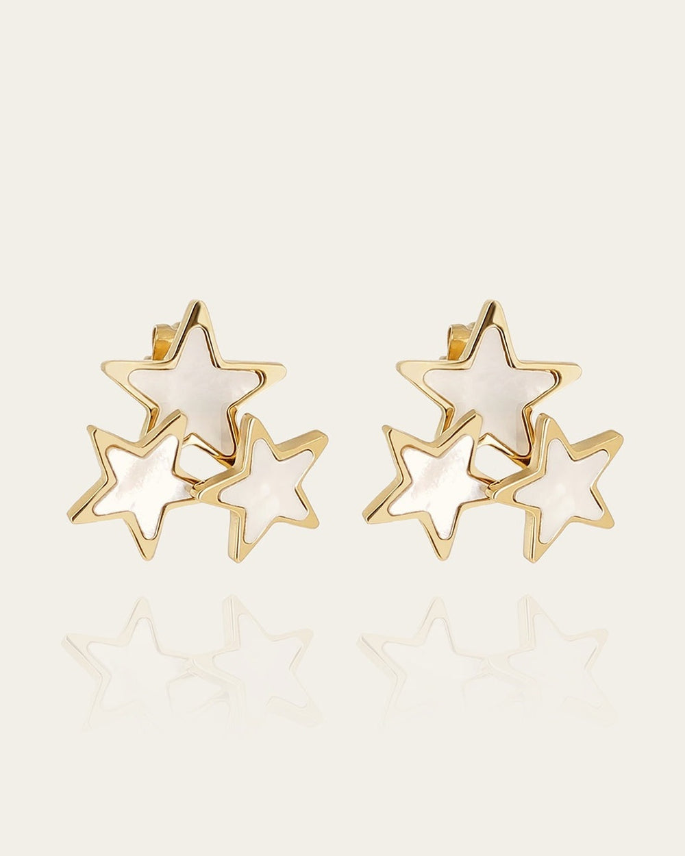 Cyrielle Earrings (Gold-plated Steel)