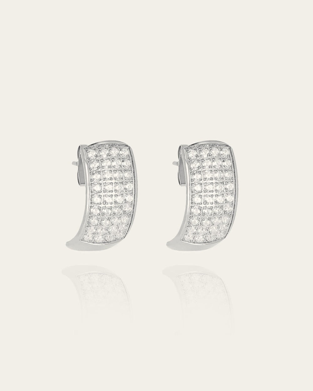 Boucles d'oreilles Luméa (Acier)