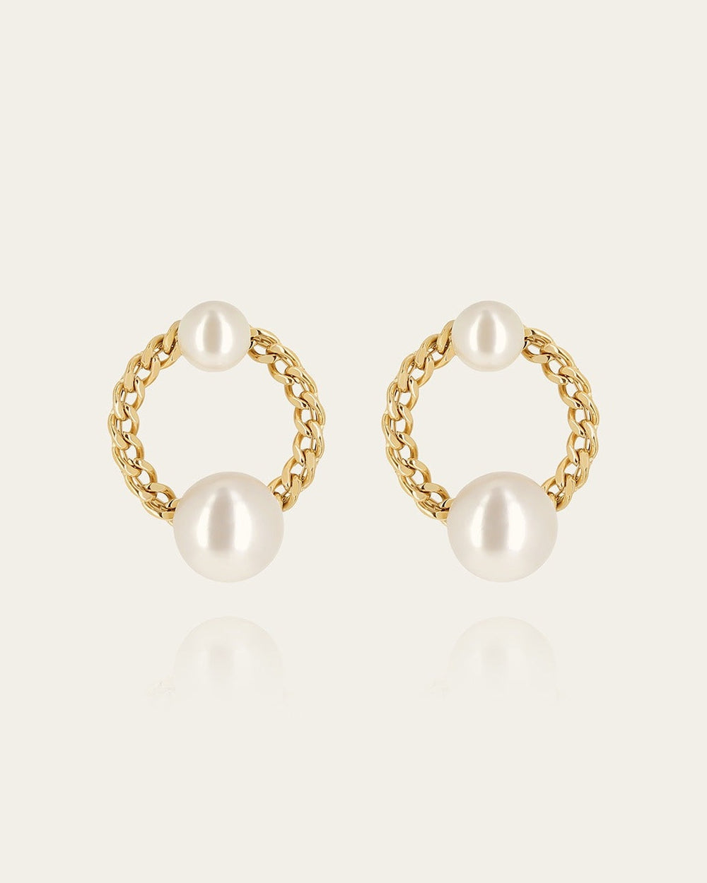 Marmaro Earrings (Gold-plated Steel)