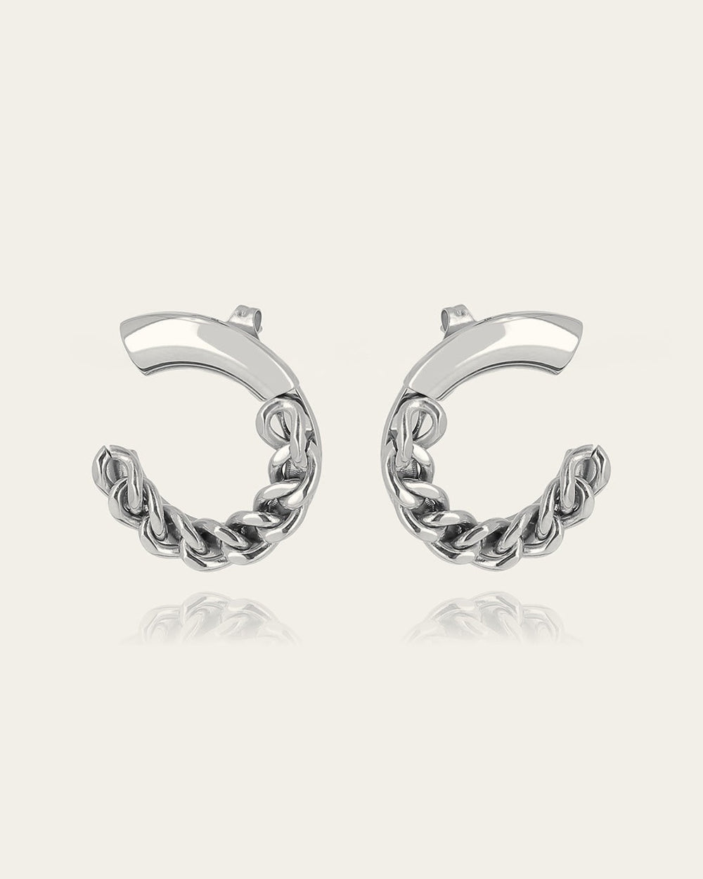 Carbonio Earrings (Steel)