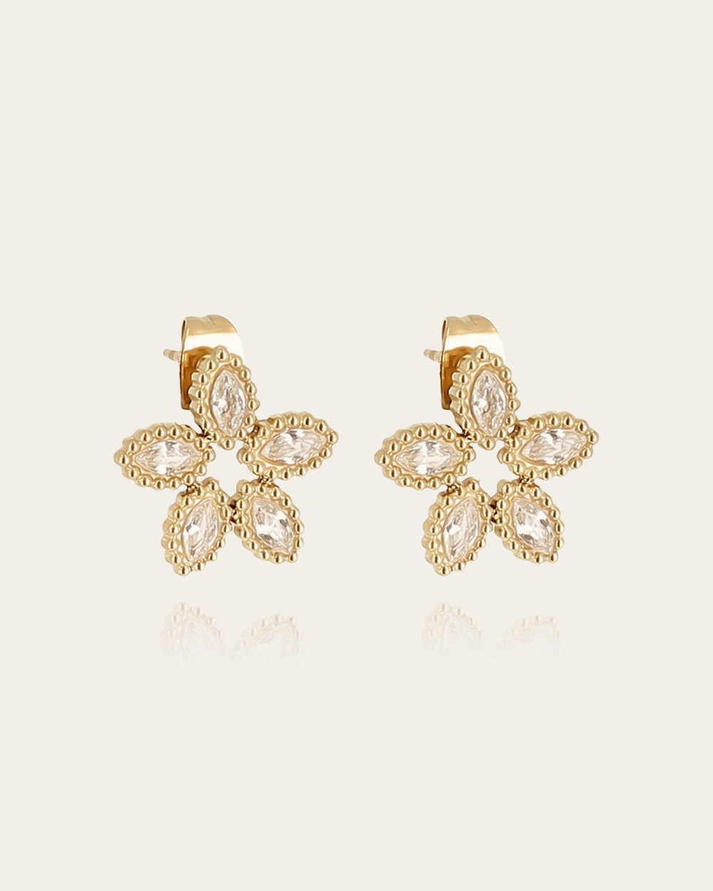 Demo Earrings (Gold-plated steel)