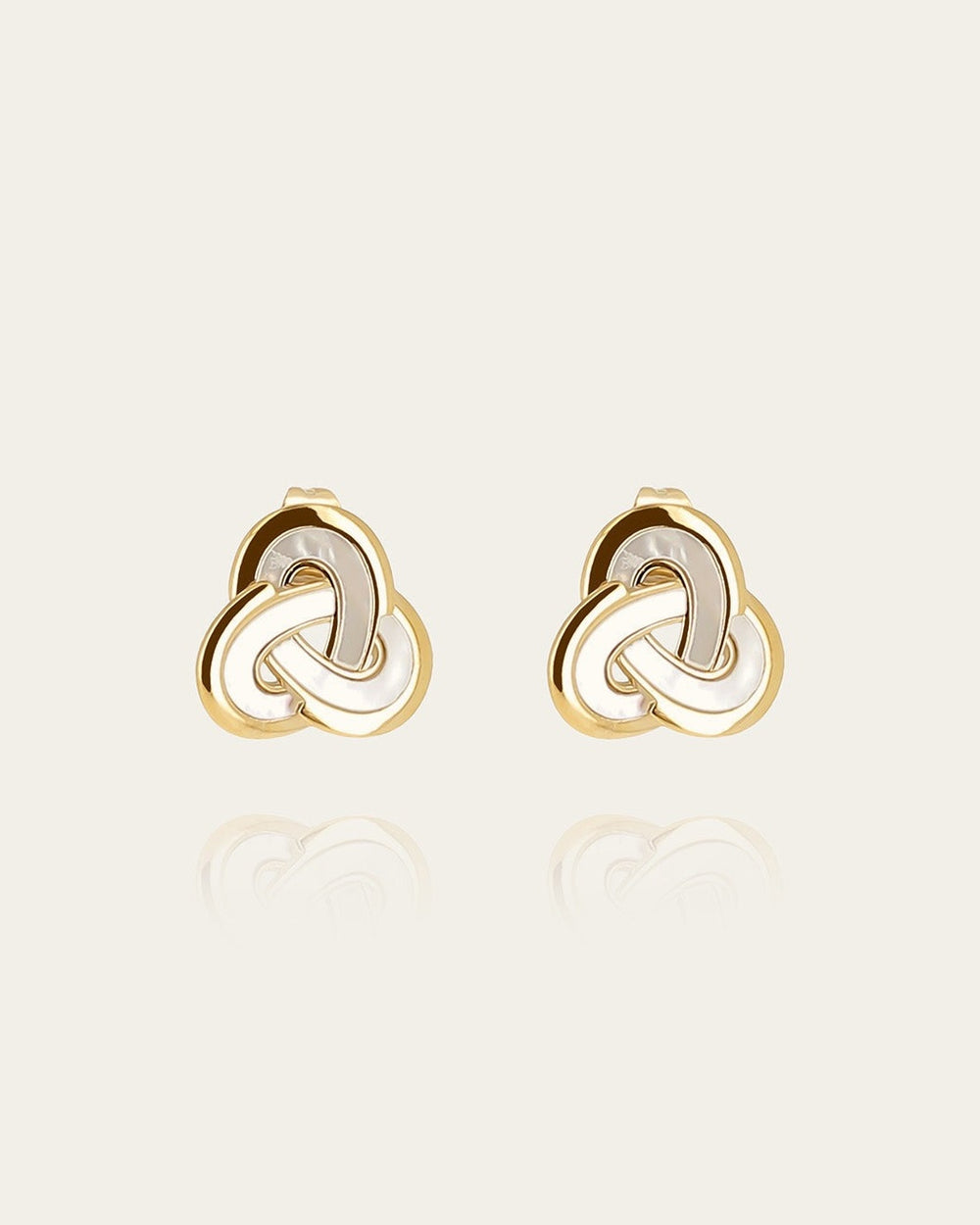 Boucles d'oreilles Tossilo (Acier doré)