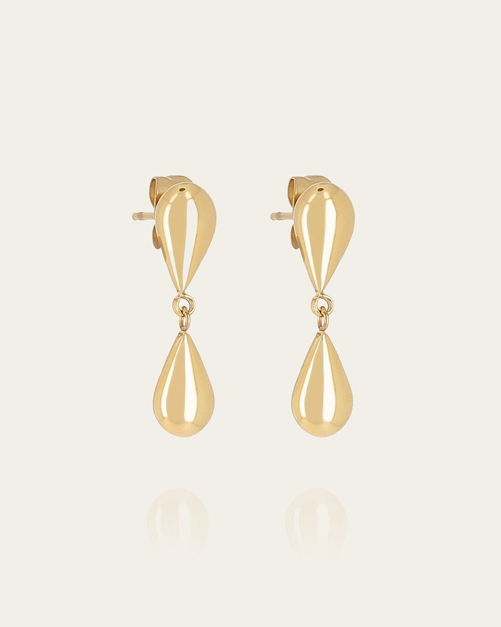 Milazzo Earrings (Gold-plated steel)