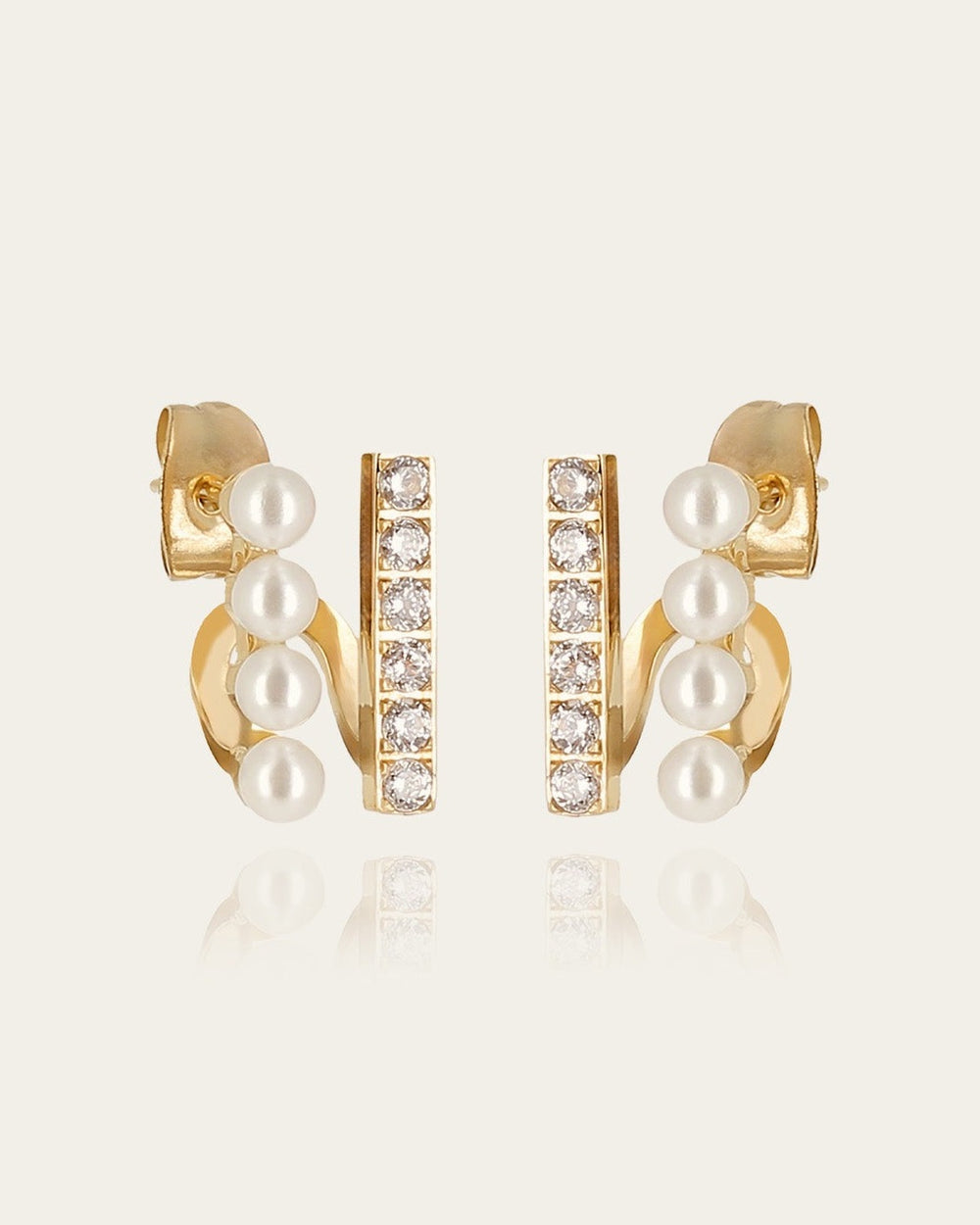 Gregorio Earrings (Gold-plated steel)