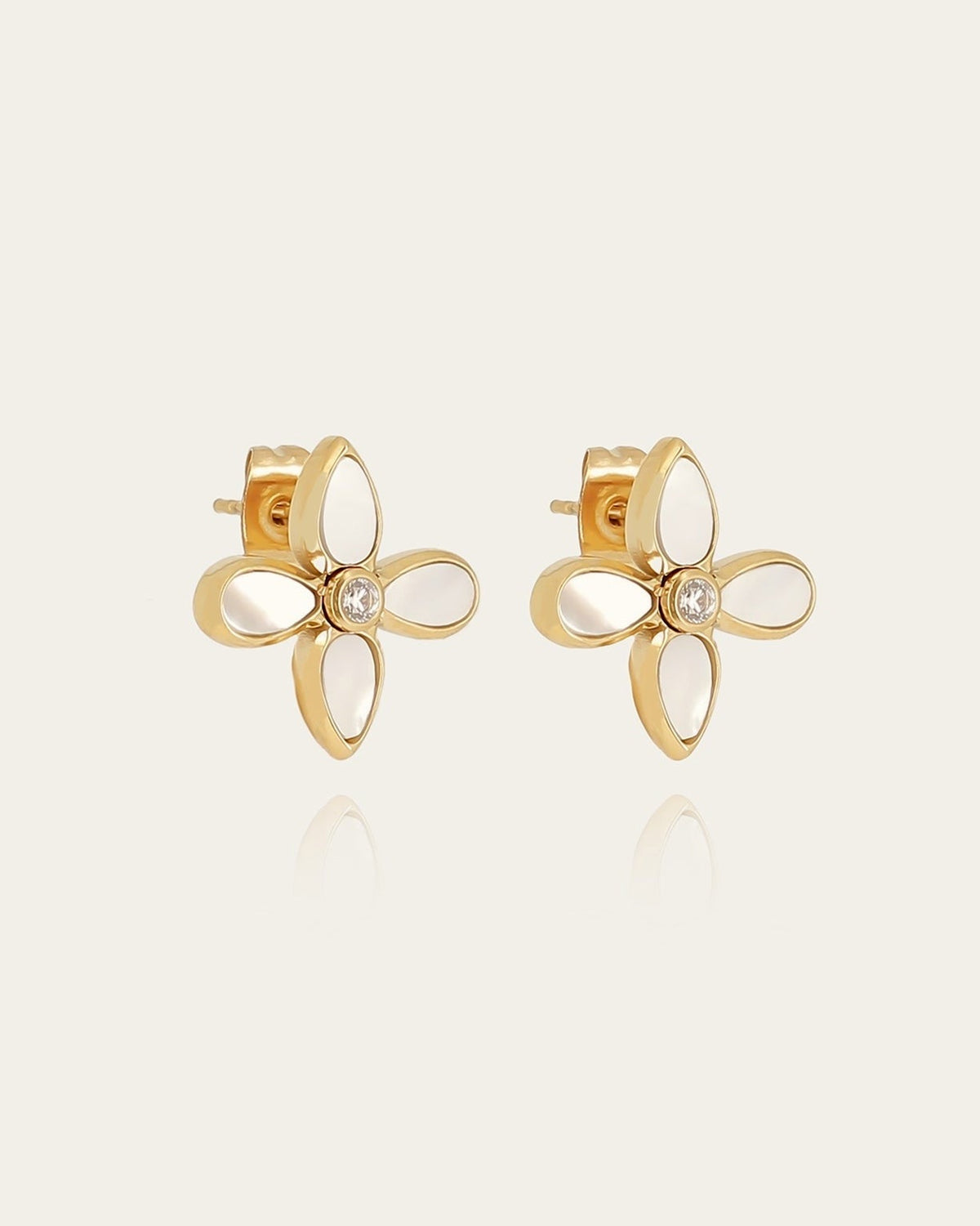Molini earrings (Gold-plated steel)
