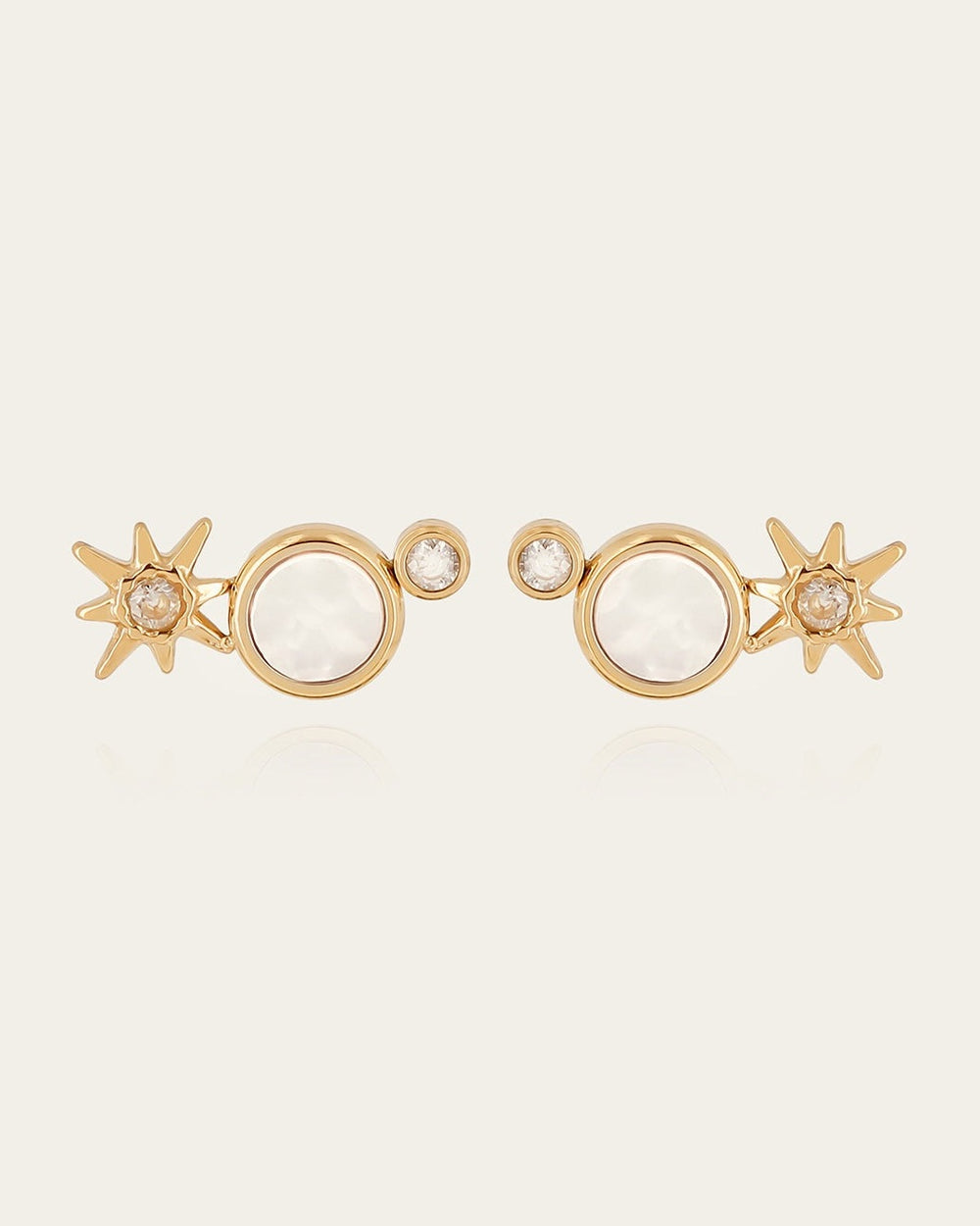Naïade Earrings (Gold-Plated Steel)