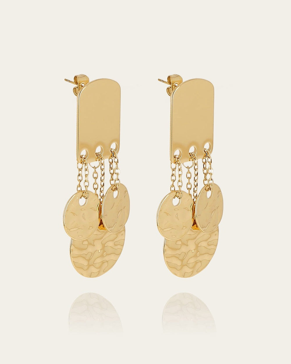 Haloa Earrings (Gold-plated Steel)