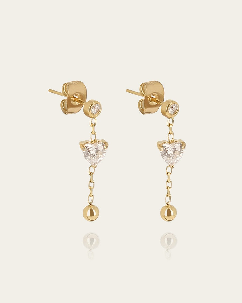 Viken Earrings (Gold-Plated Steel)
