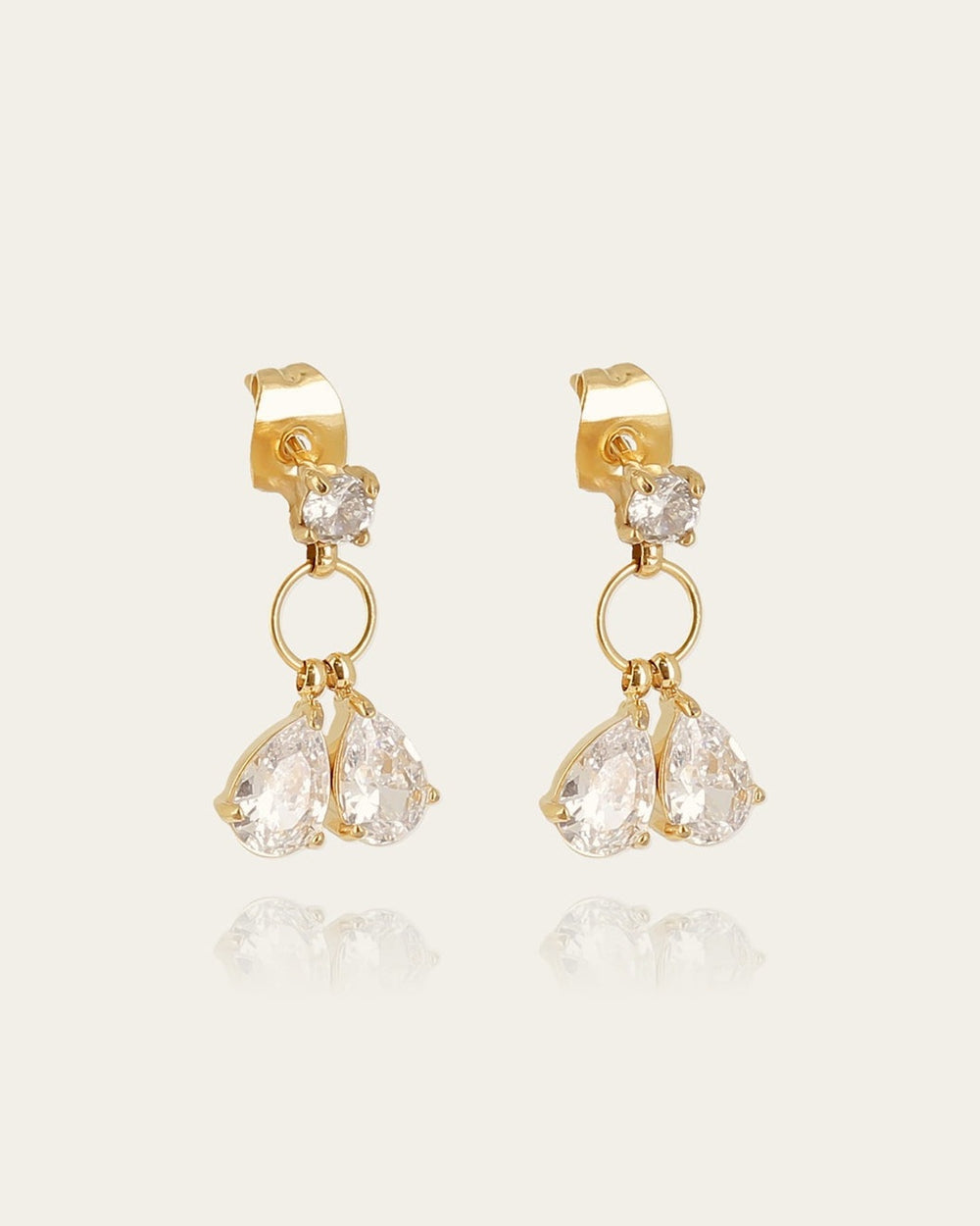 Orvieto Earrings (Gold-Plated Steel)