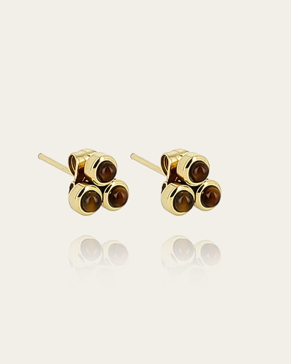 Tiradente Mini Earrings (Gold-plated Steel)