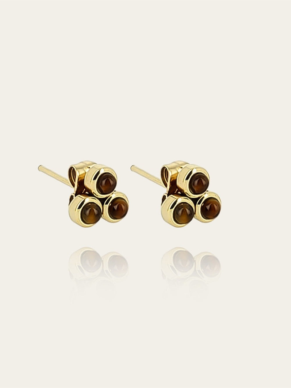 Boucles d'oreilles puces Tiradente 