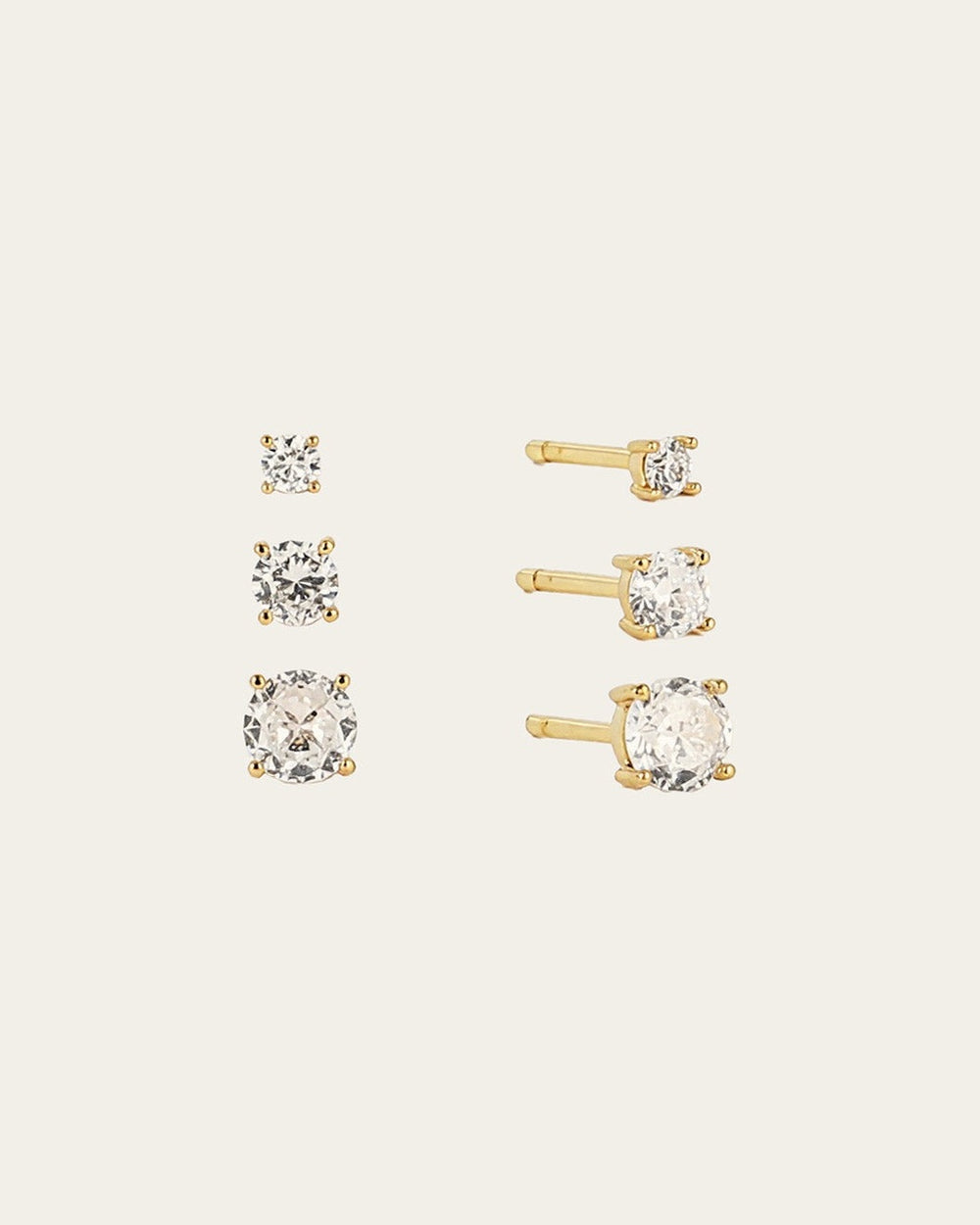 Zico Earrings (Gold-plated steel)